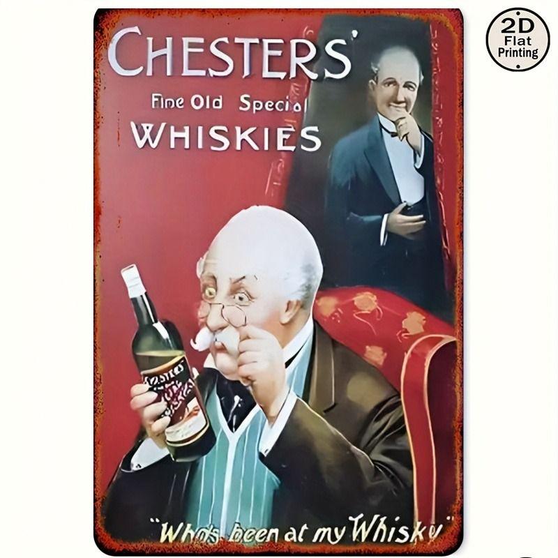 Vintage Drinks Wall Poster Metal Tin Sign 20x30cm