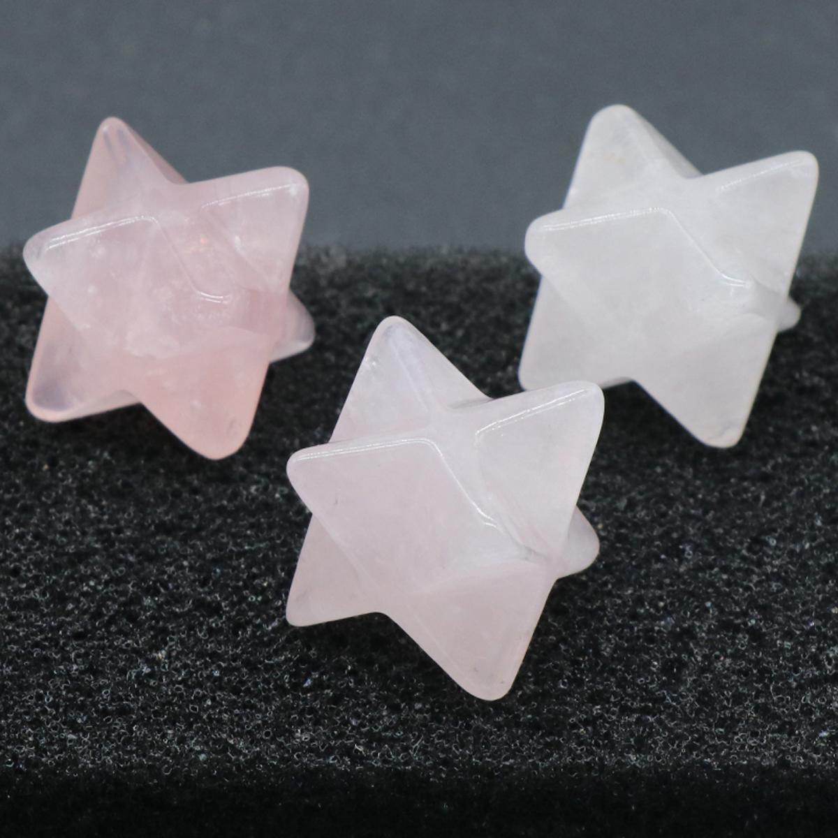 

маленький духовный исцеляющий хрустальный орнамент, натуральный камень звезда Карба, домашний декор, гексаграмма, мини-мебель, ювелирные изделия, 14x20 мм 14x20mm