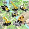 Alloy Small Construction Cars Vehicles, Die Cast Mini Construction Truck Toys