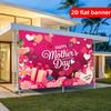 Background Banner Romantic Mother's Day Theme Pattern Background Cloth Used for Party Decoration