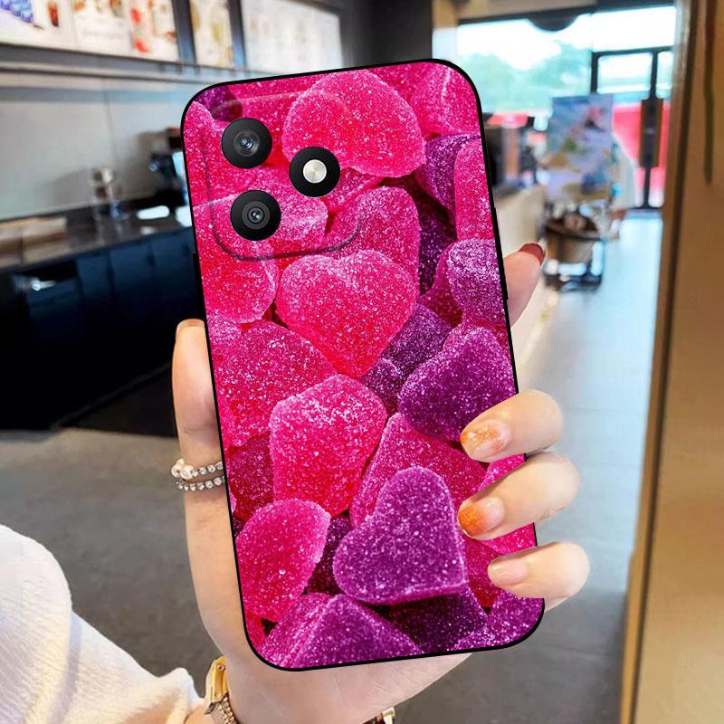 For Honor X8d 4G 2026 Case Soft TPU Phone Shell Shockproof Matte Silicone Casing For Honor X8D X 8D Cover HonorX8D Fundas Coque