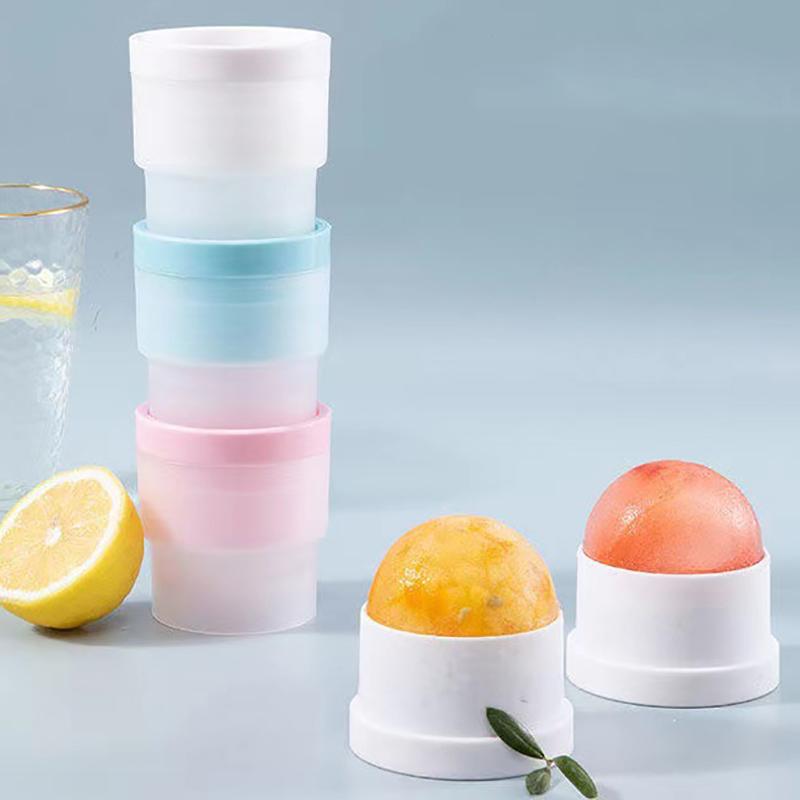 Sphere Ice Cube Mold Kitchen Stackable Slow Melting Diy Round Ice Ball Making Mould For Cocktail Whiskey Drink