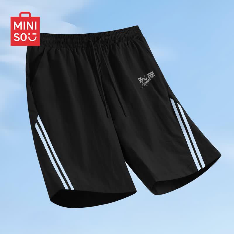 MINISO Men s Casual Summer Retro Woven Shorts 2XL