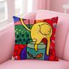 bright HHenri Matisse Cushion Cover Pillow Case Ultra Soft Skin Friendly Fabric Cloud Like Comfort  Concealed Zipper