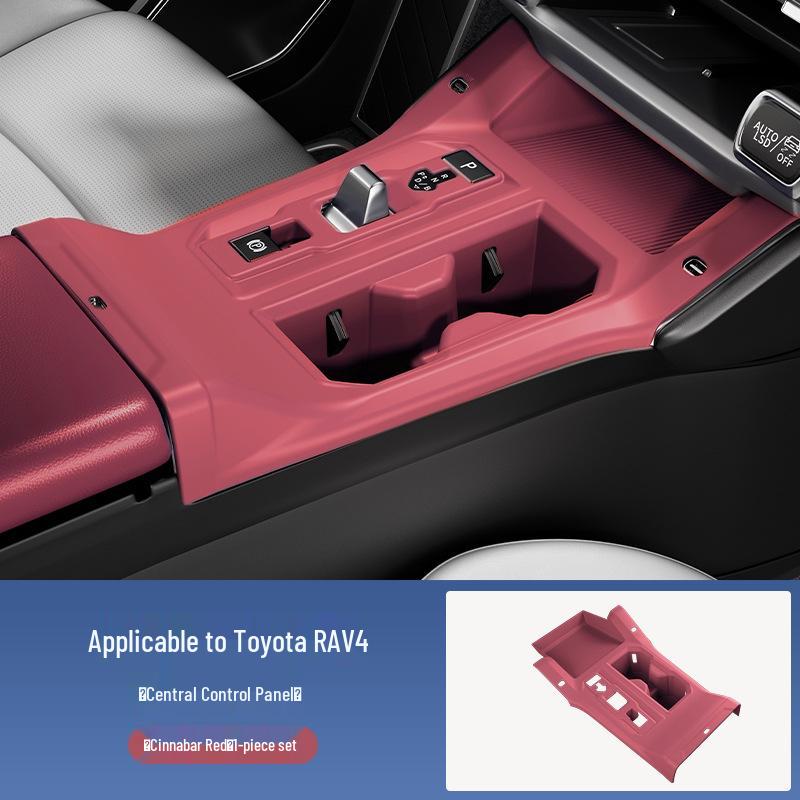 

Compatible Toyota RAV Dual Engine Console Storage Mat - Eco-friendly Car Accessory for 26 Models