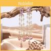 Creative Fashion Tassel Earrings With Crystal Accents For Women Summer Wear