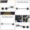 For Kawasaki Z650 Z650RS Ninja650 2017 - 2024 Motorcycle Rear Front Wheel Fork Axle Fork Frame Slider Crash Protector Accessorie