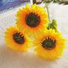 Fake Flowers Bouquet Silk Floral Arrangement High Quality Artificial Sunflowers  Wedding Decor