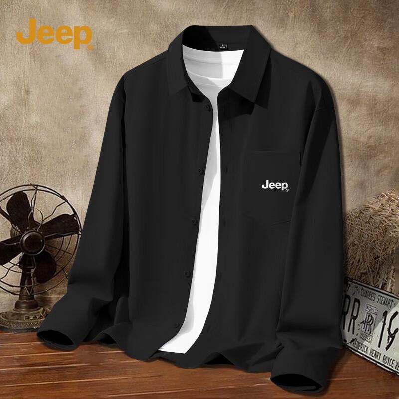 JEEP Men s Classic Versatile Long Sleeve Shirt 2XL