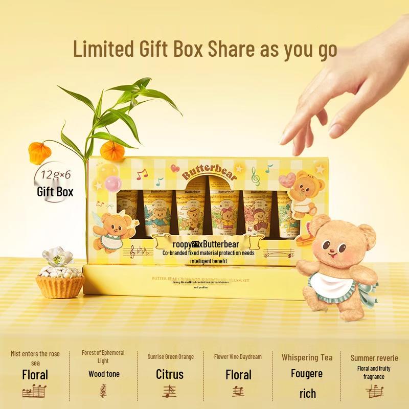 Runpei Butter Bear Wonderland Hand Cream Gift Set
