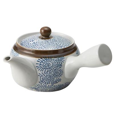 TAMAKI Japanese Teapot, Large, Vintage Octopus Arabesque Design, with Magic Tea Strainer, 16.6cm X 12.3cm X 9.2cm (T-930601)