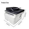 Deli M3400FDN A4 Black & White Laser MFP CN plug (adapter included)