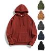 Autumn Winter Big Yards Hooded Men's Casual Personality Fashion Sweater Coral Velvet Jacket Men Warmth Comfortable Fit Skin-friendly Breathable Tops