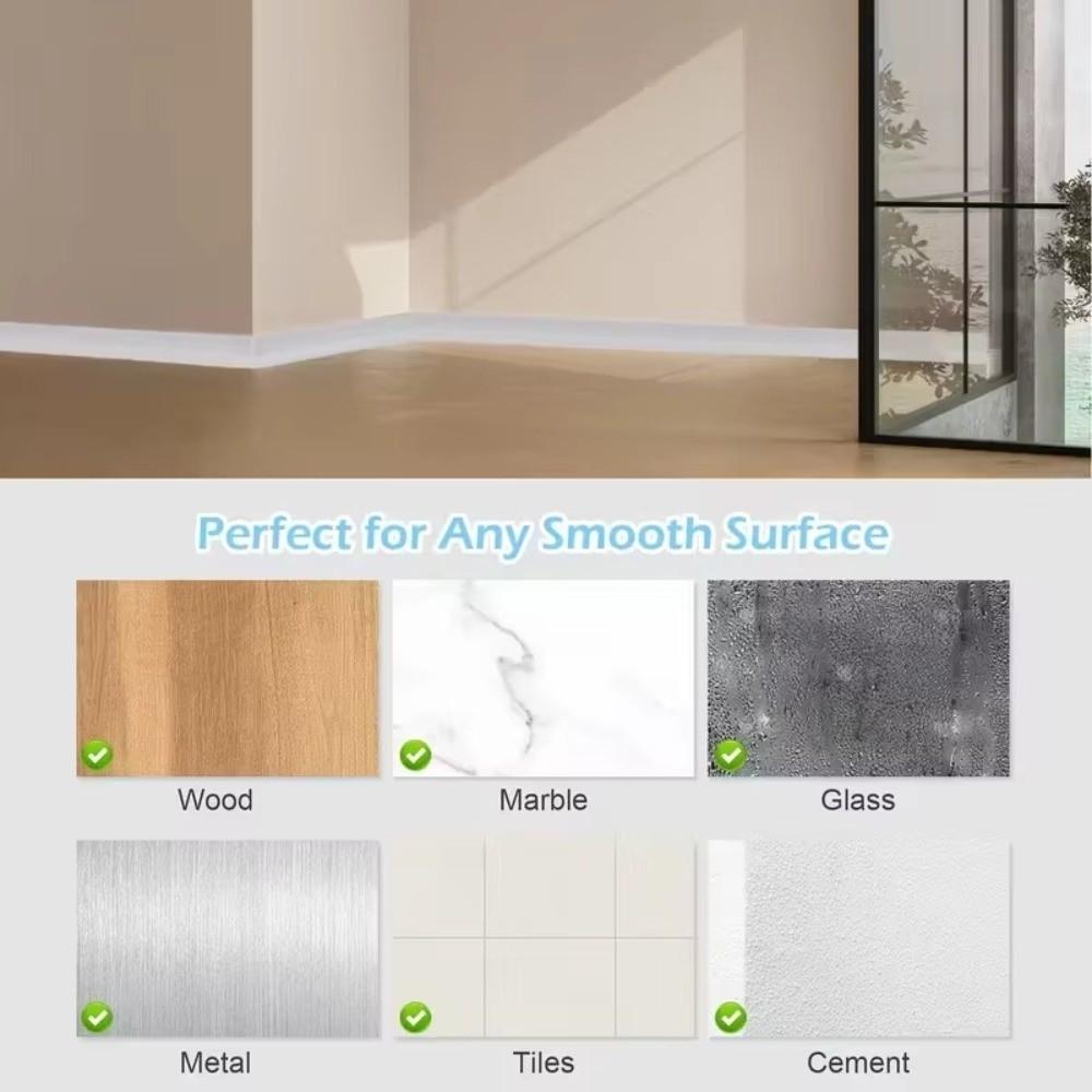 2cmx2m Size Peel and Stick Wall Trim Flexible Material Wall Corner Protector Furniture Protection