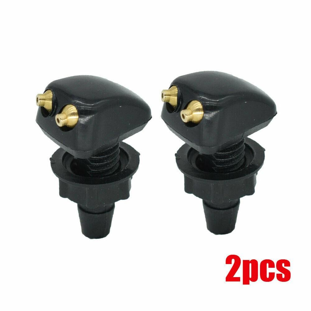 

2 ШТ. Регулируемые форсунки омывателя лобового стекла автомобиля с двумя отверстиями, жиклер для распыления воды стеклоочистителя