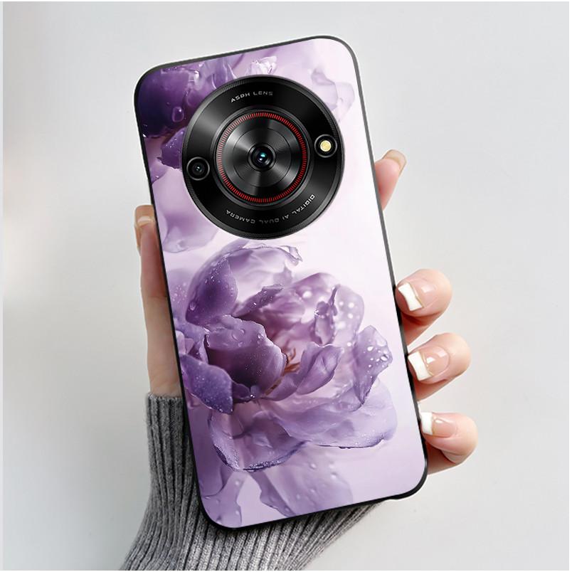 Phone Casing For ZTE Blade A75 5G Z2357N Nubia Focus 5G Case Luxury Dragon Cute Cool Boys Girls Black Soft TPU Back Shell Cover