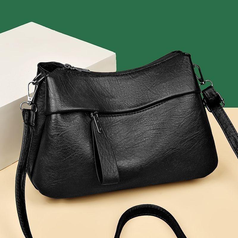 Elegancka Wszechstronna Skórzana Torba Crossbody dla Pań