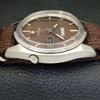 Seiko AUTOMATIC JAPAN 7S26A MENS VINTAGE BROWN COLOR DIAL WATCH A701390-5 R206a-a701390