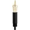 Fountain Pen Nib Set: EF, F, Small Oblique, Stainless Steel, Iridium Gold Replacement Nibs