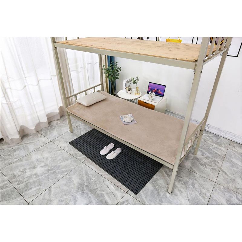 Autumn Winter Student Dorm Mattress Pad Tatami Velvet Blanket for Waist Protection