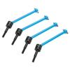 4pcs RC Metal   CVD Drive Shaft Set for    02B 1Celsius10 RC Car Upgrade Parts