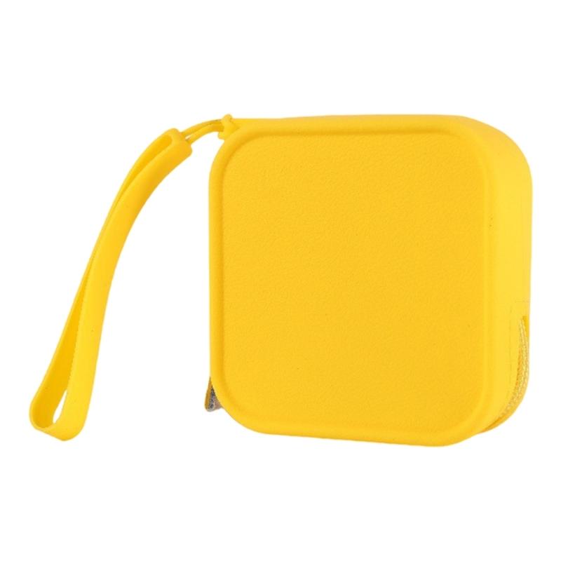 Elegant Sturdy Silicone Materials Jewelry Coin Organizers Portable And Convenient Accessory for Daily Use Accessory жёлтый