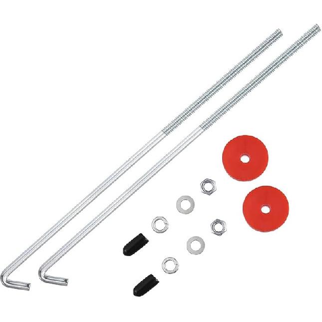 Car Battery Hold Down J Bolts,18-8(304) Stainless Steel Battery Hold Down Bracket J Hooks,Universal Battery Hold Down Kit For Firmly Support Car