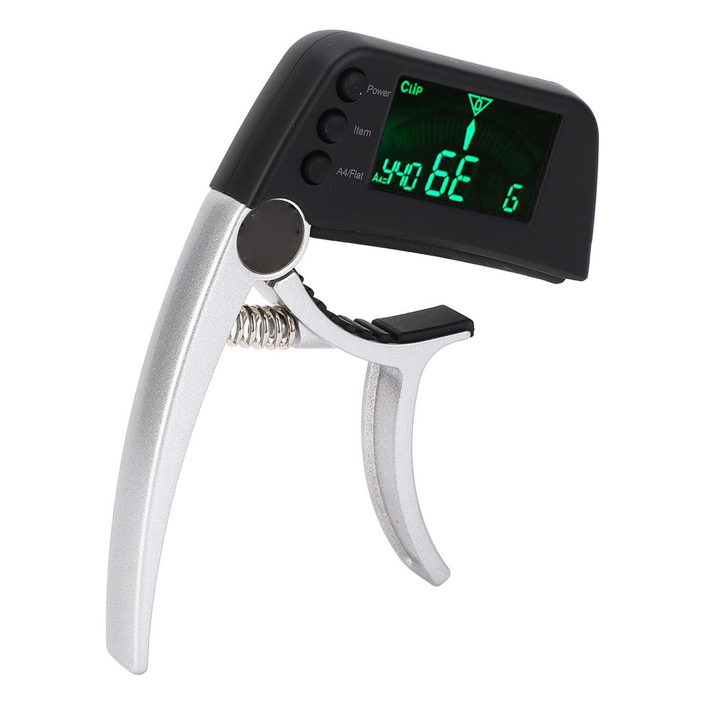 2 In 1 Guitar  Tuner LCD Display Digital Tuning  for Acoustic Electric Classical Guitars Uku