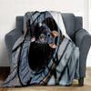Rat Hole Flannel Blanket Throw Blanket Soft Warm Sofa Bed Camping Home Decor Unique Christmas Gift C926265
