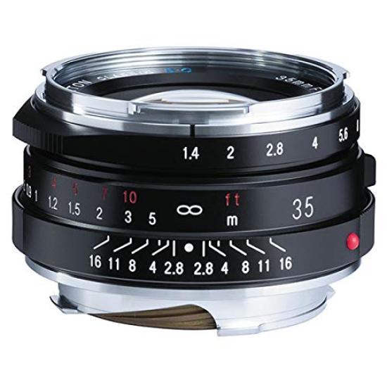 

Voigtlander NOKTON Classic 35mm II MC VM Lens for Leica M Mount F1.4 Wide-Angle чорний