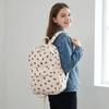 Lightweight Students School Bag Strawberry Students Daypack Storage Bag Corduroy Backpack  Travel