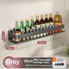 No Drilling Bathroom Shelf Shelves Wall Mounted Shampoo Spice Storage Rack For Kitchen Holder Bath Organizer Accessories