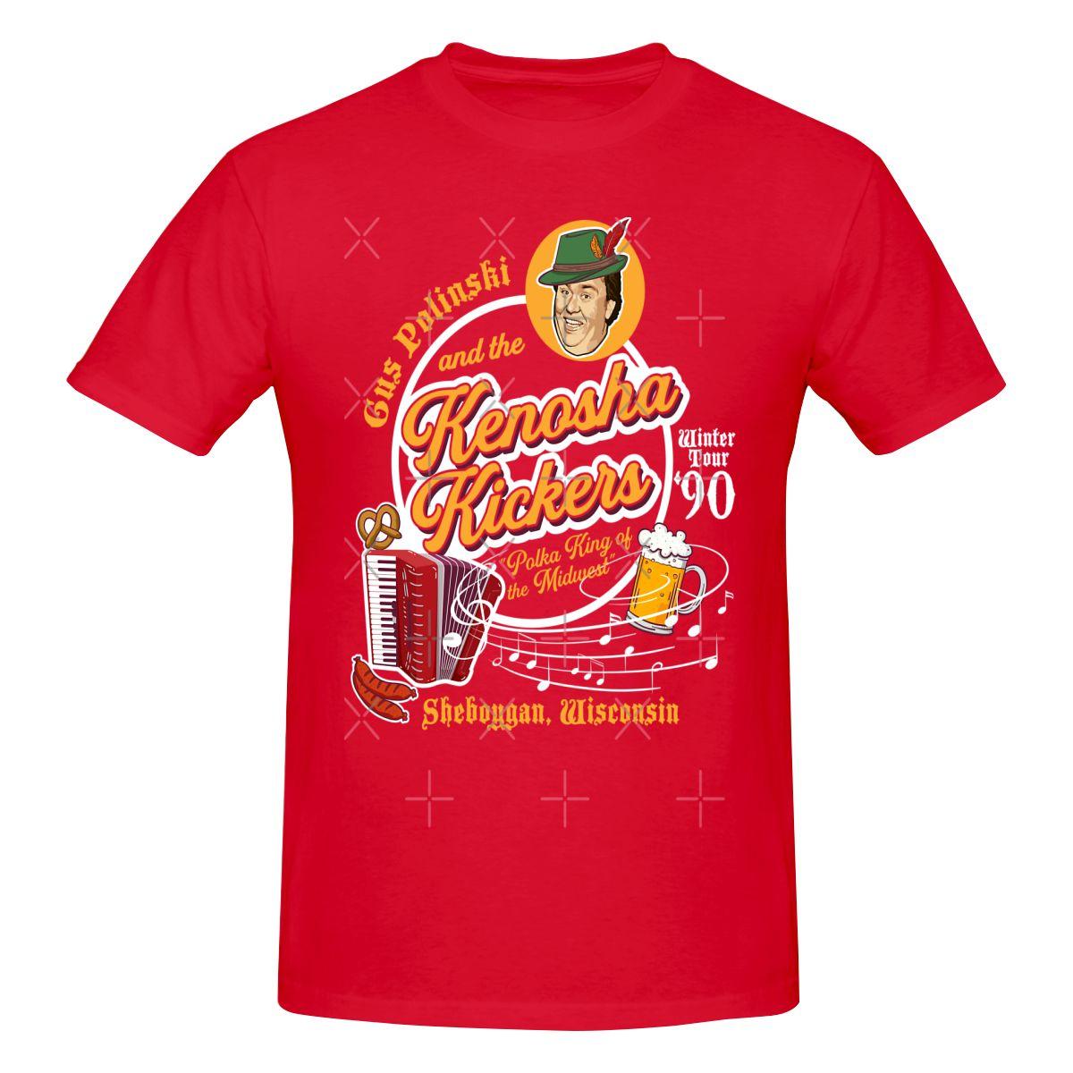 Funny Gus Polinski And The Kenosha Kickers Unisexs Tshirt Printed Tops are loose and slim fit Womens Tshirts S