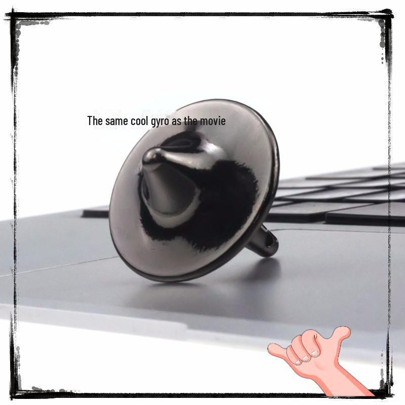 Inception Fidget Spinner for Men and Women - Black Technology Decompression Toy for Fun Relief