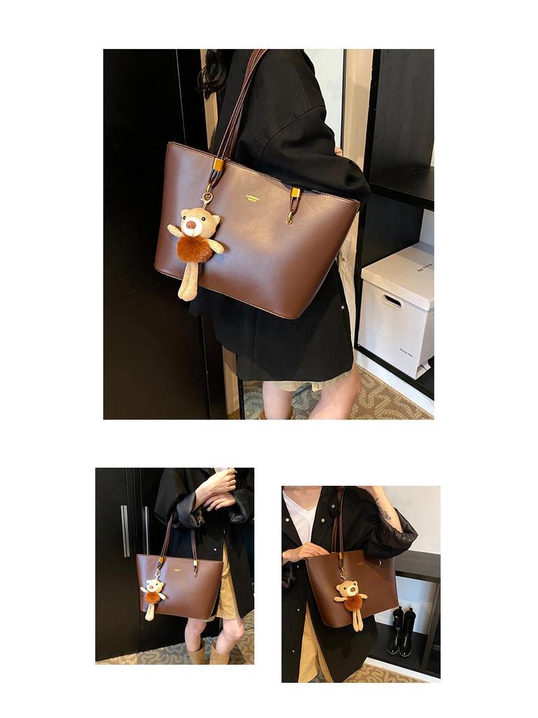 Vintage Large-Capacity Women's Tote Bag 2026 – High-Quality, Fashionable Single Shoulder Bag