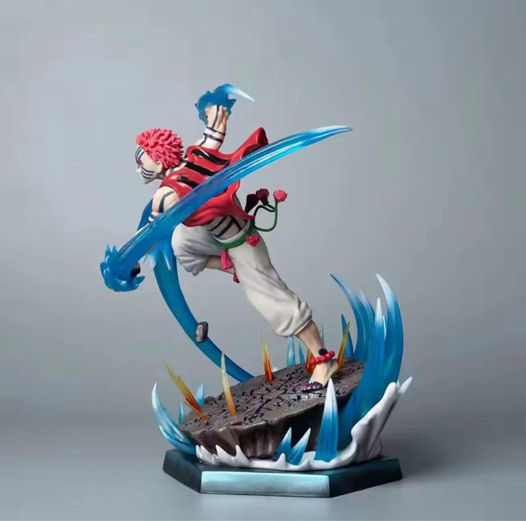 [USED] Demon Slayer Akaza Figure Garage Kit 26cm Overseas