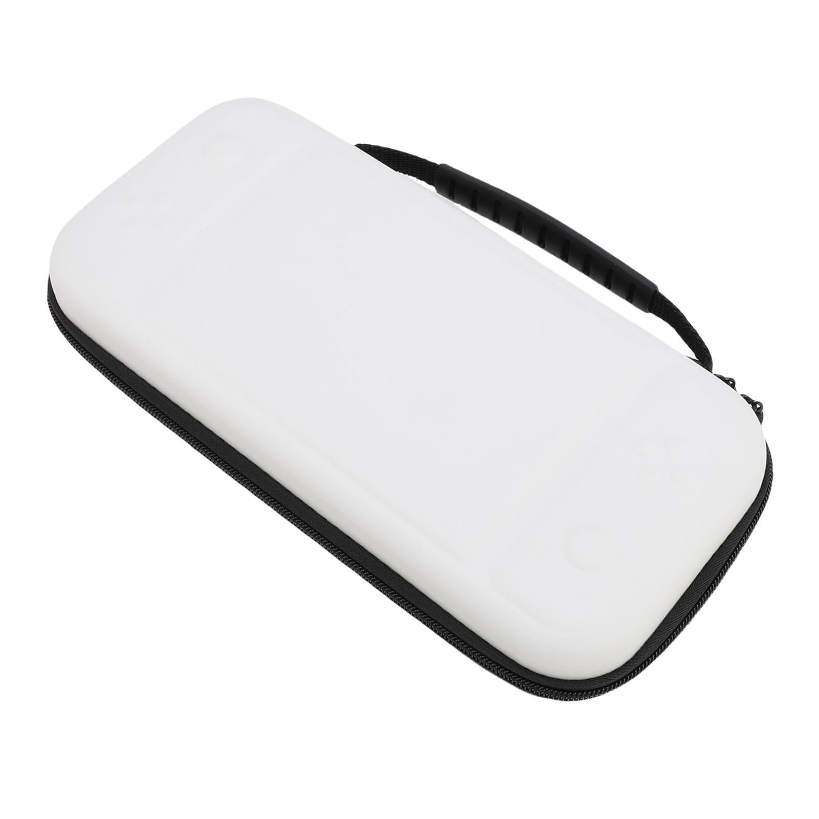 

Travel Carrying Case Fit for 2 with Mesh ket 10 Game Card Slots Protective Game Console Storage Bag