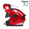 Full Face Motorcycle Helmet With Dual Visors Flip-Up Design All Season Riding Gear Scooter Electric Bike