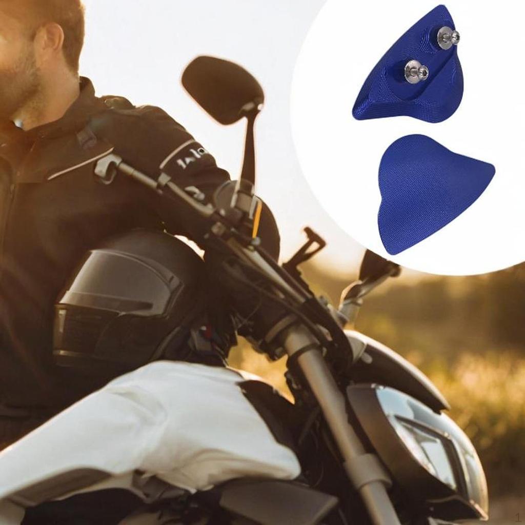 2 -piece Mirror Lock Plates Replace The Reliable Assembly Cover of Hole Parapara