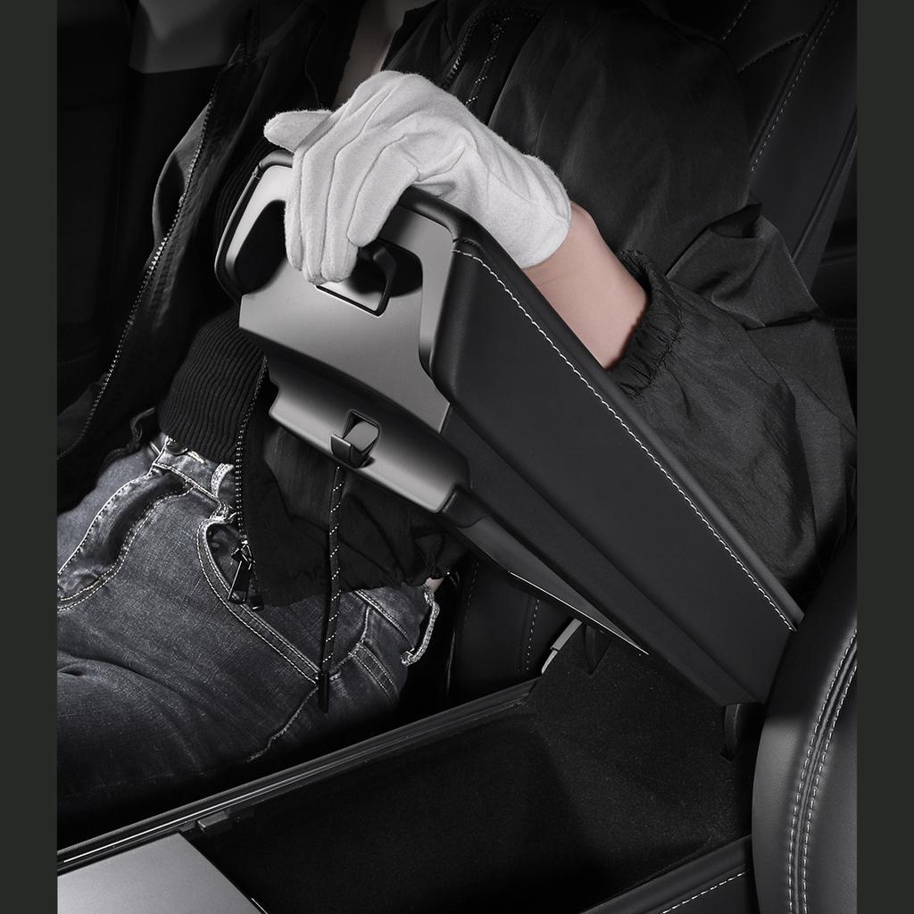 For Tesla Model 3 Model Y 2022 2023 Center Console Armrest Magnetic Hidden Storage Box Organizer Box Car Accessories