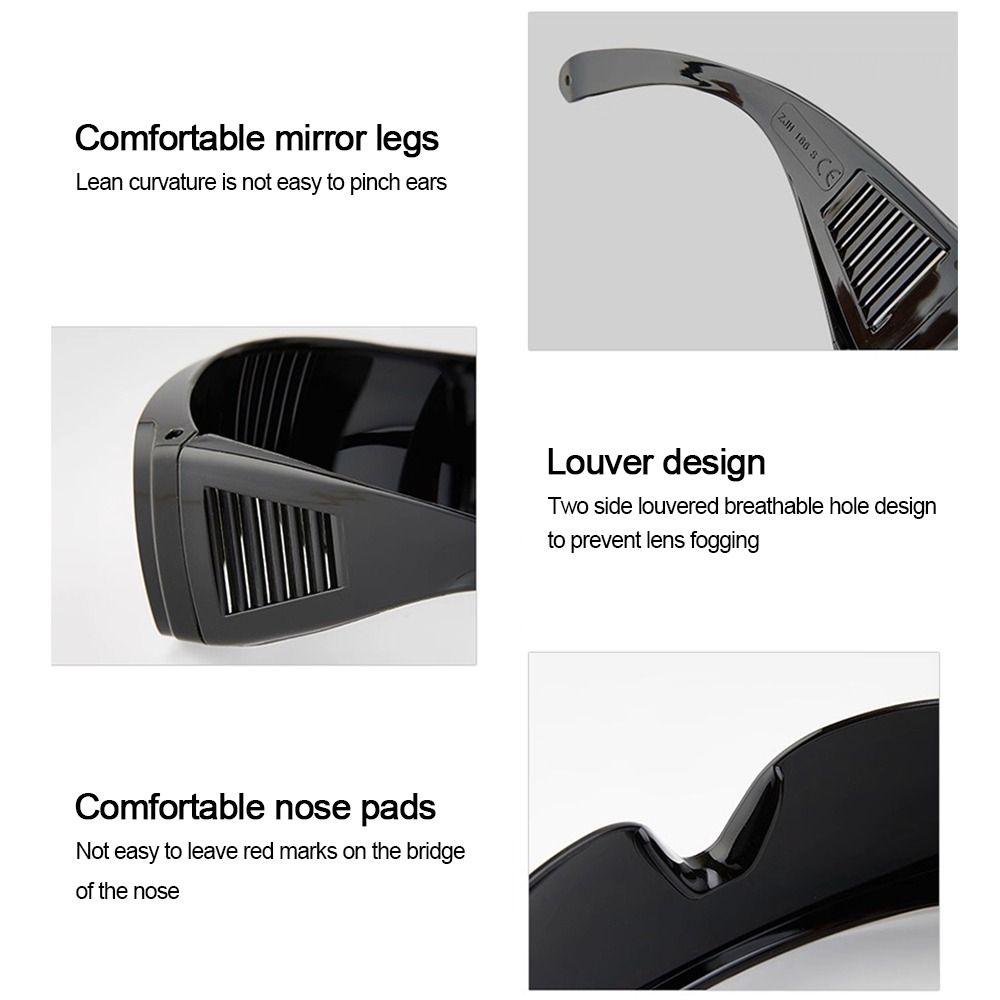 Gafas Protectoras Negras para Soldar Gafas de Seguridad Anti-impacto Gafas para Soldar Antiarañazos