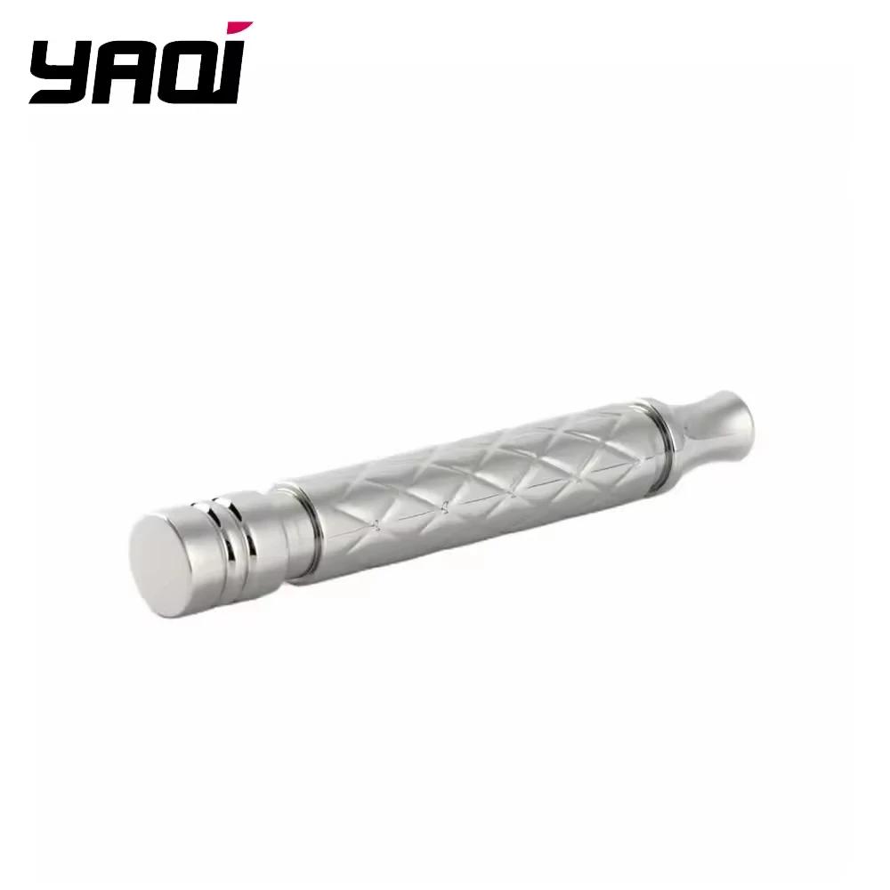 

YAQI Harlequin Polished 303 Stainless Steel Safety Razor Handle Classic Men s Shaving Tool Grooming Accessory