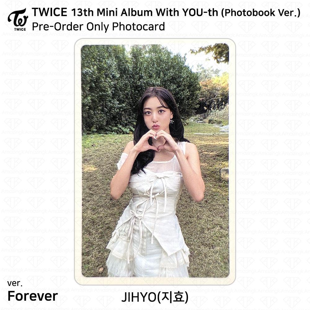 Twice 13th Mini Album With YOU-th Youth Photocard Poster Film Sticker Jihyo KPOP K-POP