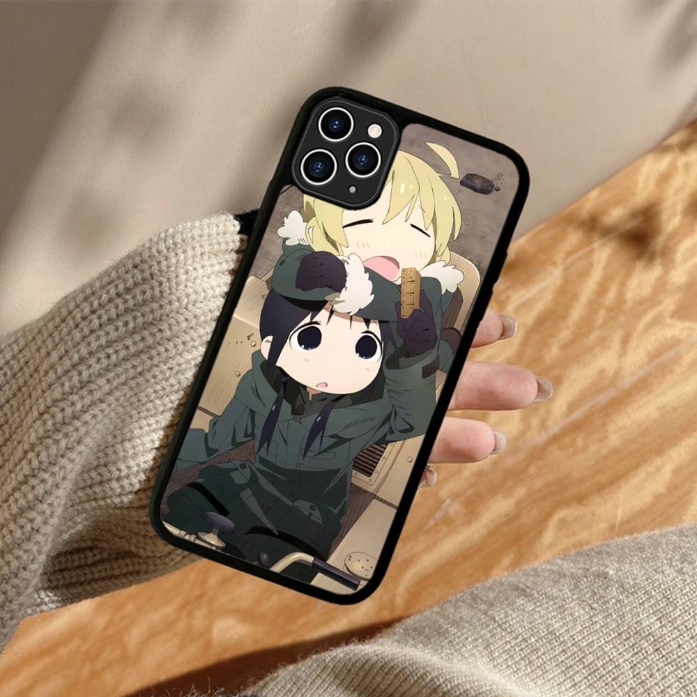 Anime G-Girls Last Tour Movie Phone Case For iPhone 17 16 Pro Max 11 12 13 14 15 Hard PC+TPU Bracket Back Cover