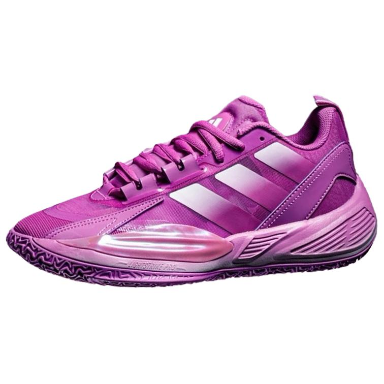 

Adidas XENOBURST Abrasion Resistant Low Top Basketball Shoes Unisex Purple Sneakers HP3650 44 фиолетовый