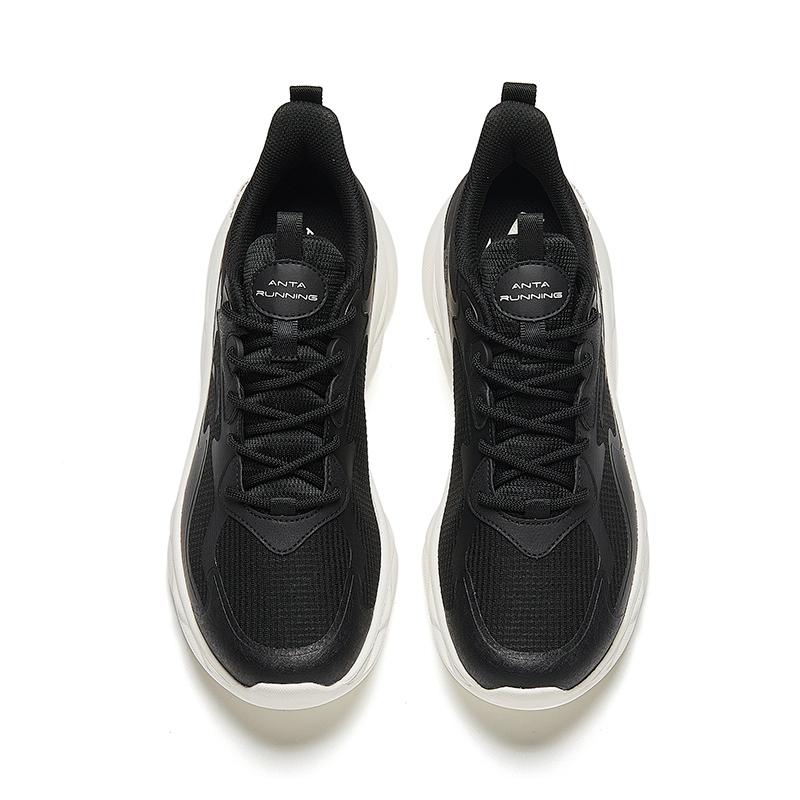 Anta Comfortable Versatile Durable Low-Top Running Shoes Men sneaker Black 912345577-4