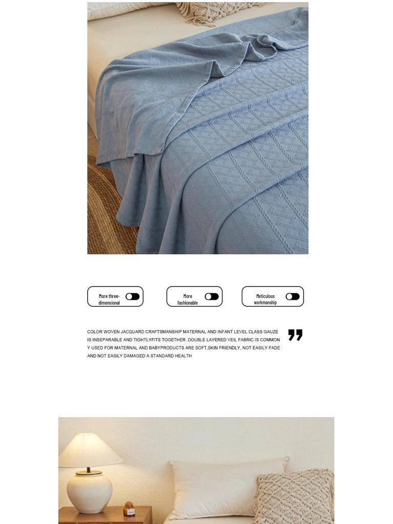 Summer Cool Cotton Quilt: Tijingmeng Air Conditioning Blanket for All-Season Comfort