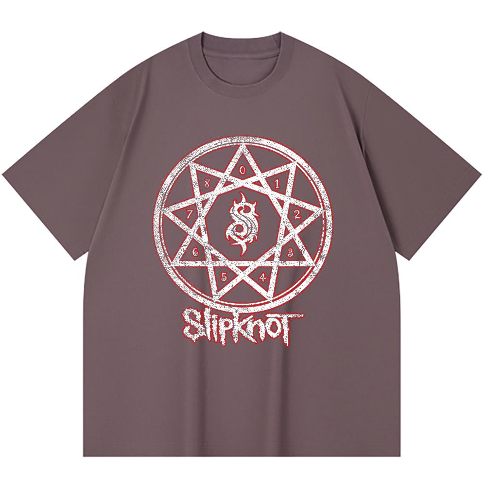 T-shirt Heavy Metal 100% Cotone 230 Gsm Stampa Band Rock Musica Popolare Unisex T-shirt Pesante in Cotone