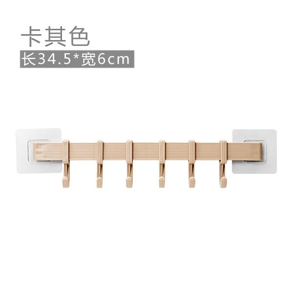 Kitchen Hook Rack No Punching Rod Hanger Strong Viscose Bathroom Wall Wall Hook Towel Rack