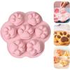 Katzenkralle Silikon Backform Süßigkeitenform Zur Herstellung von Schokoladensüßigkeiten (Rosa) - DD01